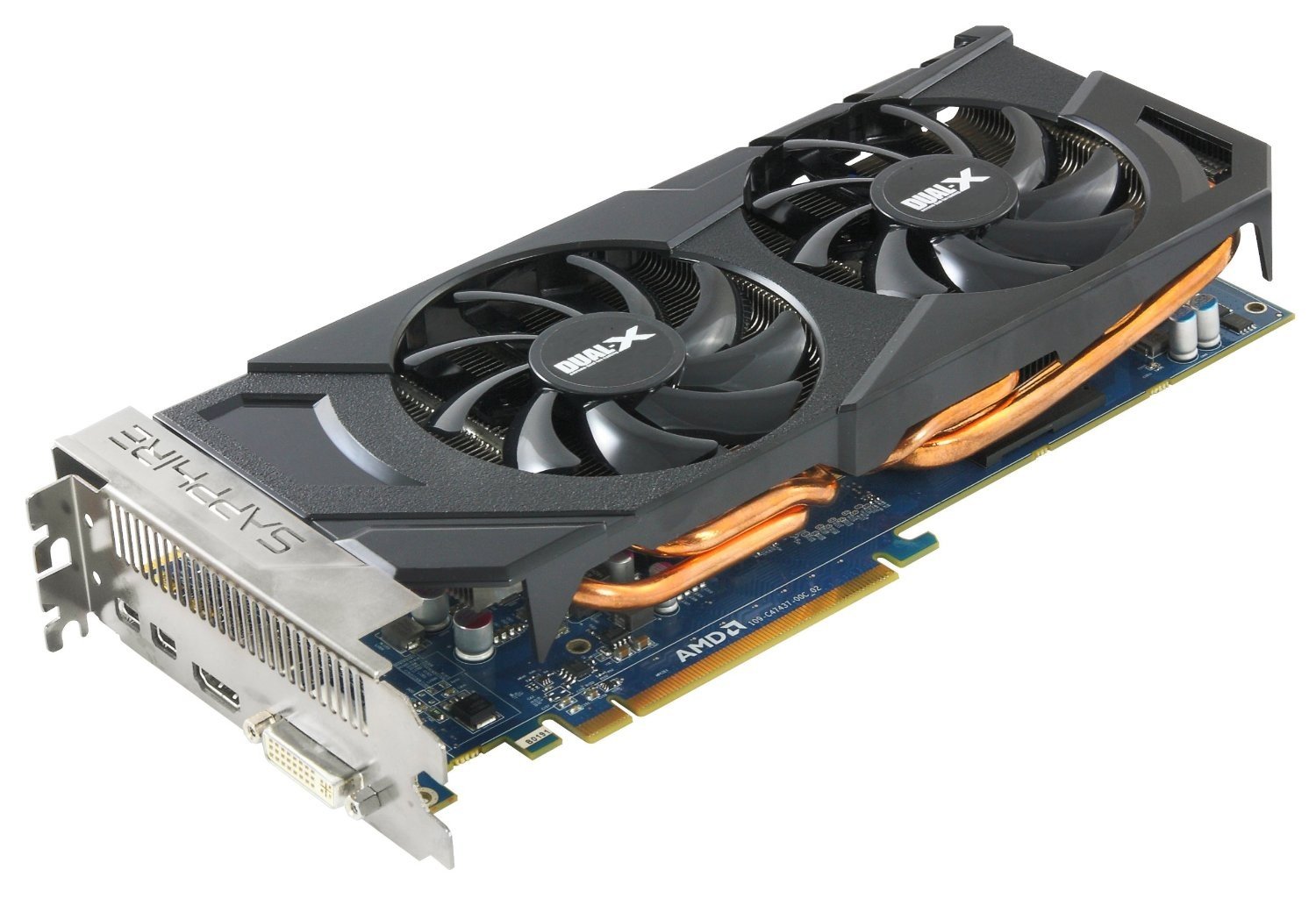 Sapphire Radeon HD 7870 XT Boost 2 GB DDR5 HDMI DVI-I/-Dual mini